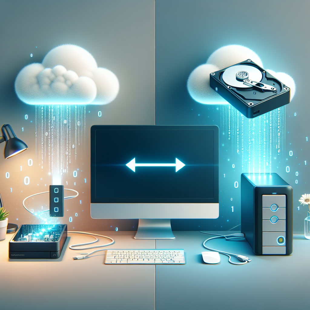 Comparing cloud-based vs. external hard drive backups for home PCs